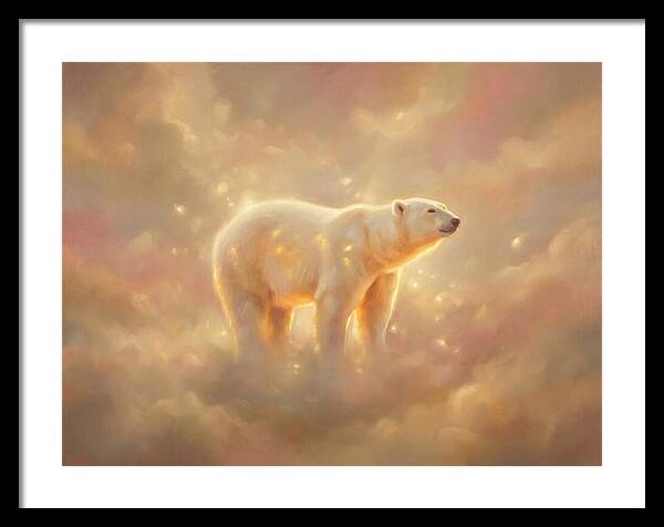Polar Bear In Clouds