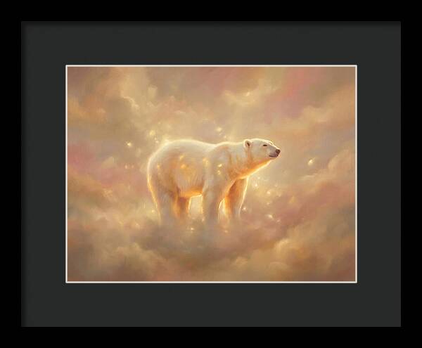 Polar Bear In Clouds