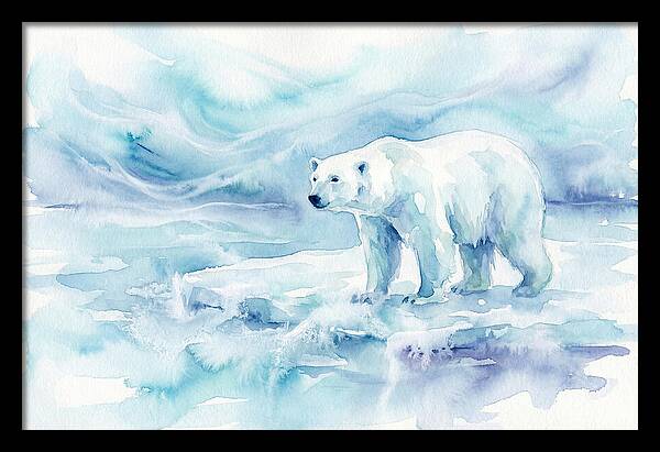 Polar Bear In Serene Waters