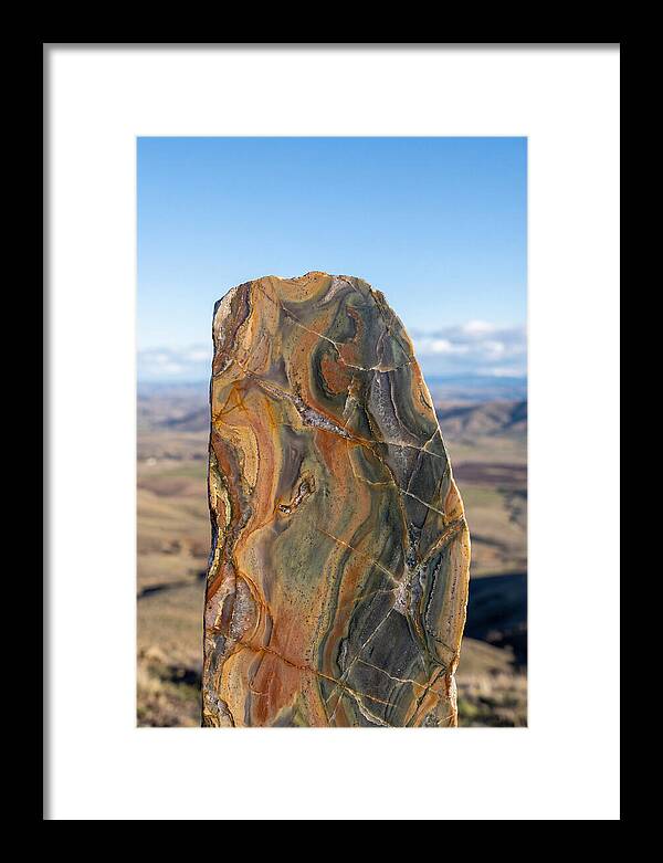 Polished Stone Cross Section