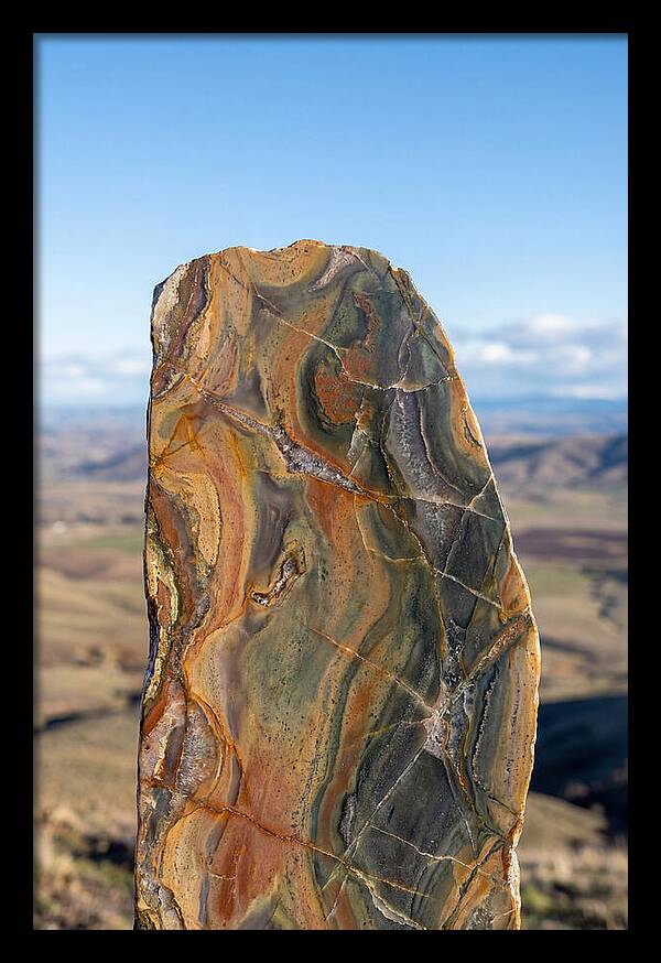 Polished Stone Cross Section