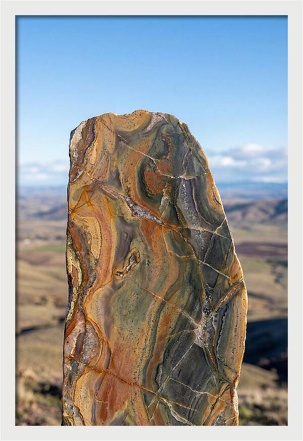 Polished Stone Cross Section