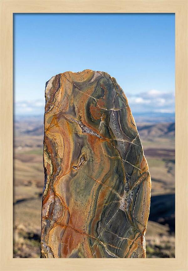 Polished Stone Cross Section