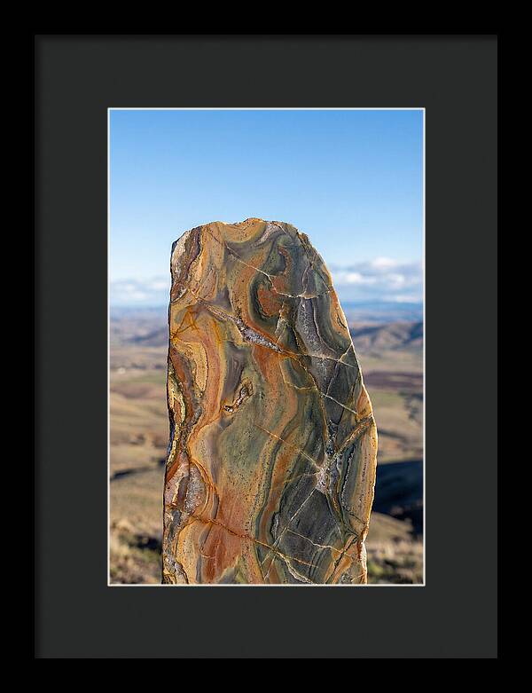 Polished Stone Cross Section