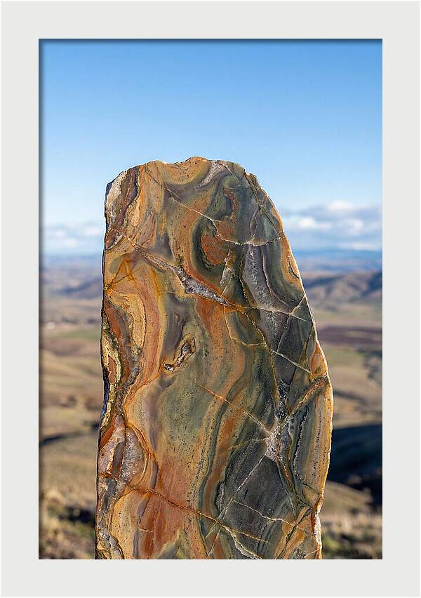 Polished Stone Cross Section