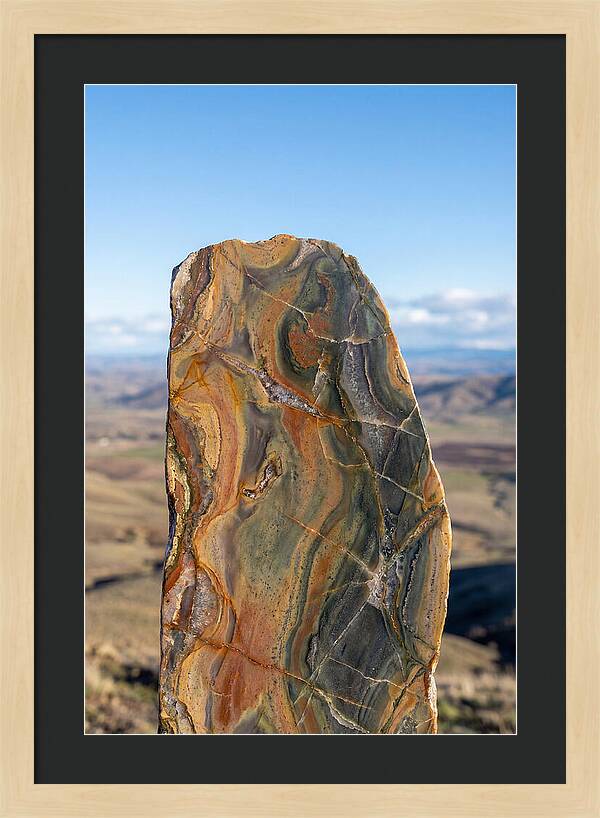 Polished Stone Cross Section