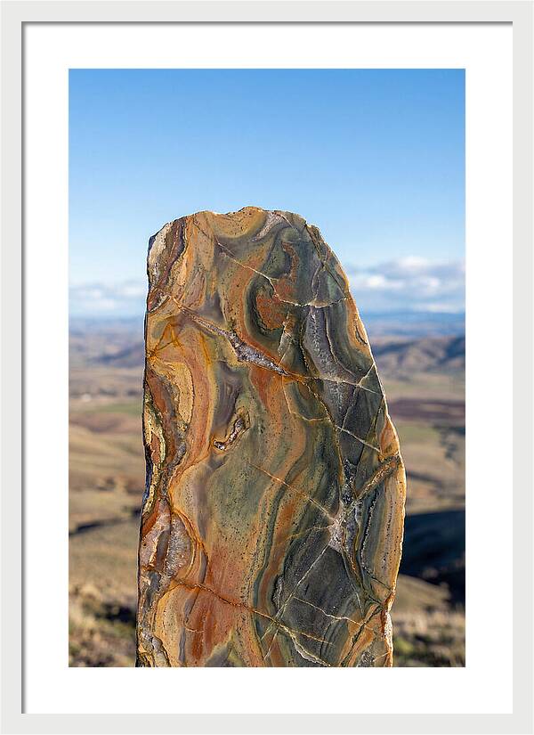 Polished Stone Cross Section