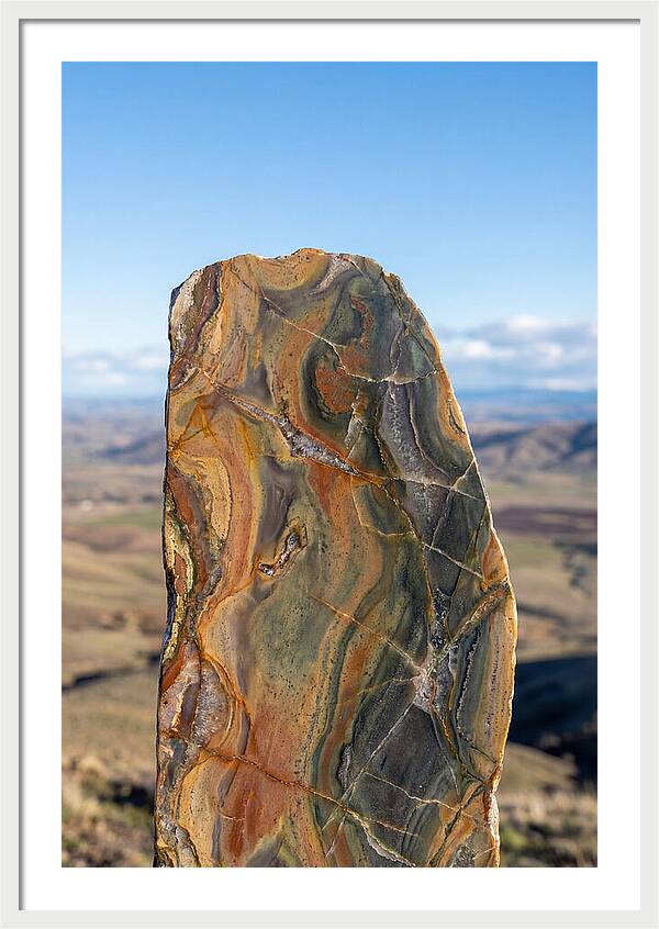 Polished Stone Cross Section