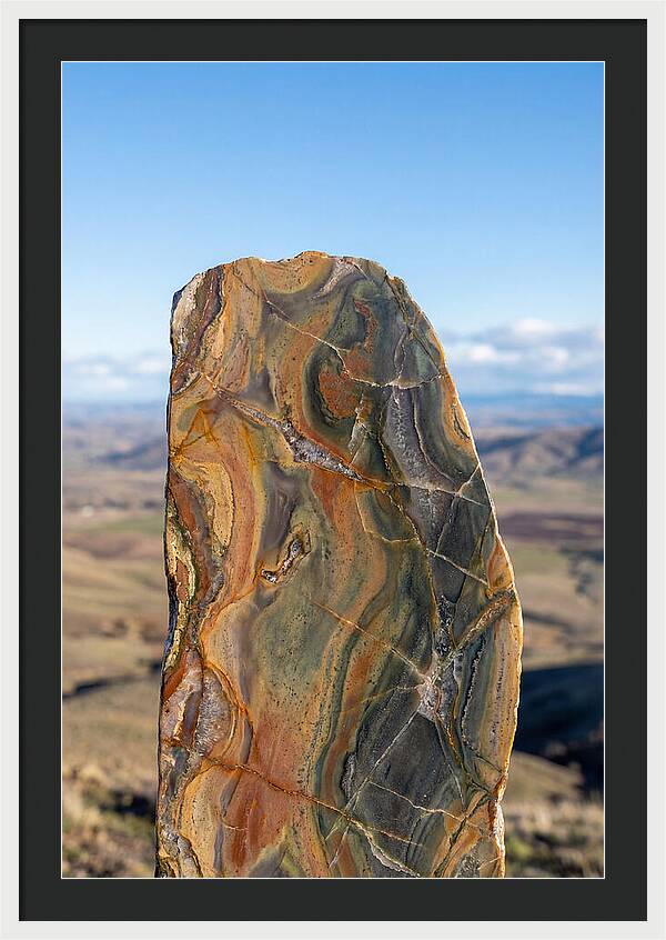 Polished Stone Cross Section
