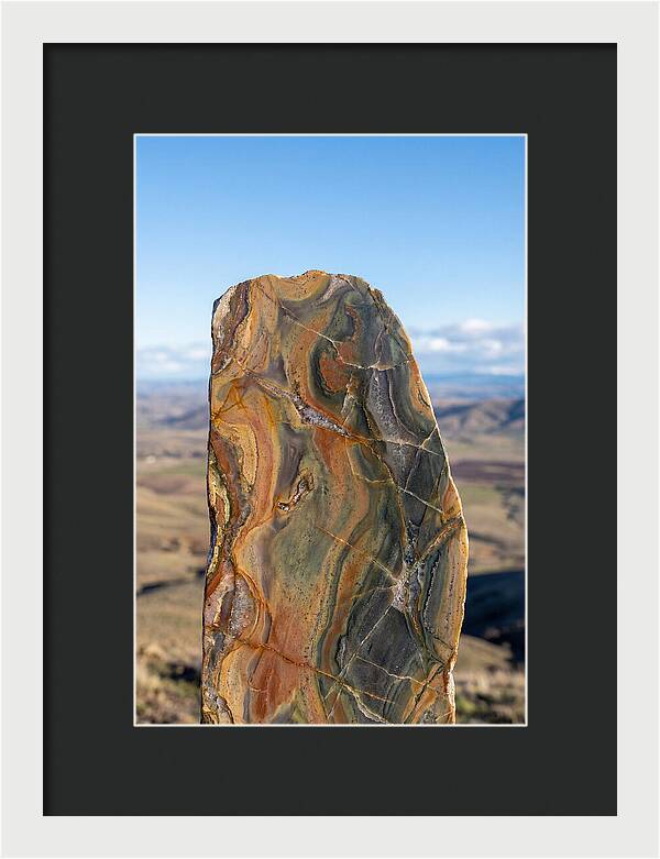 Polished Stone Cross Section