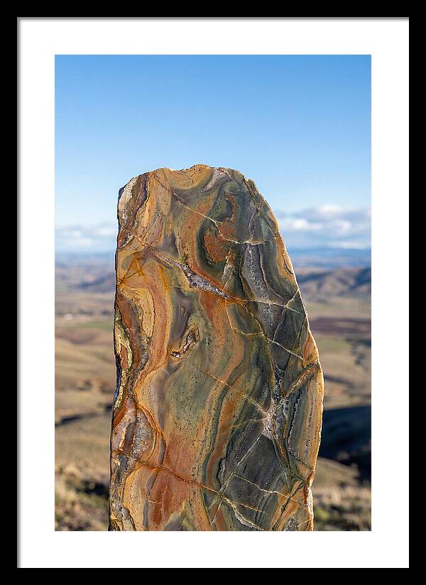 Polished Stone Cross Section