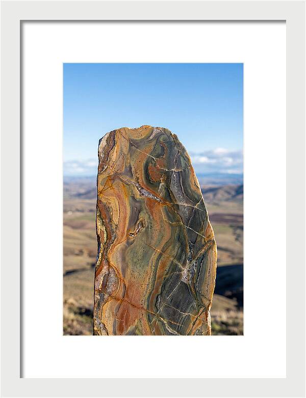 Polished Stone Cross Section