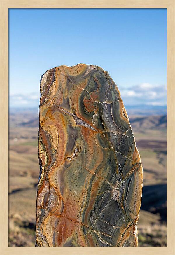 Polished Stone Cross Section