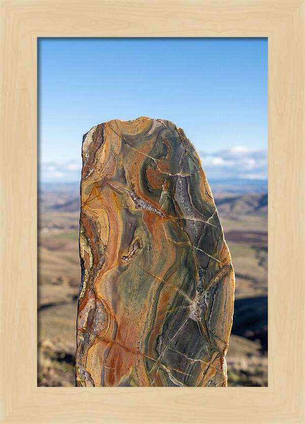 Polished Stone Cross Section