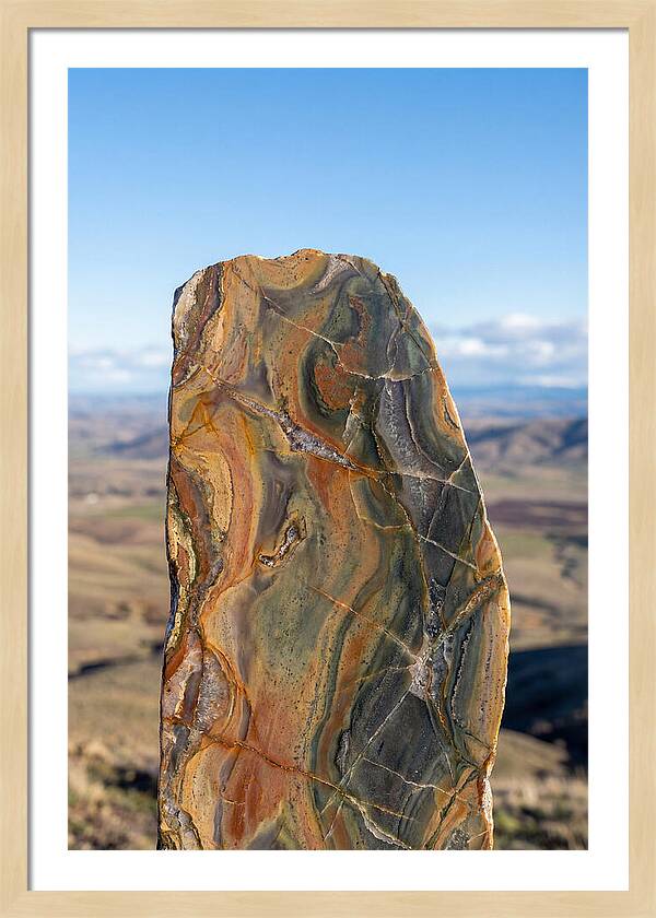 Polished Stone Cross Section