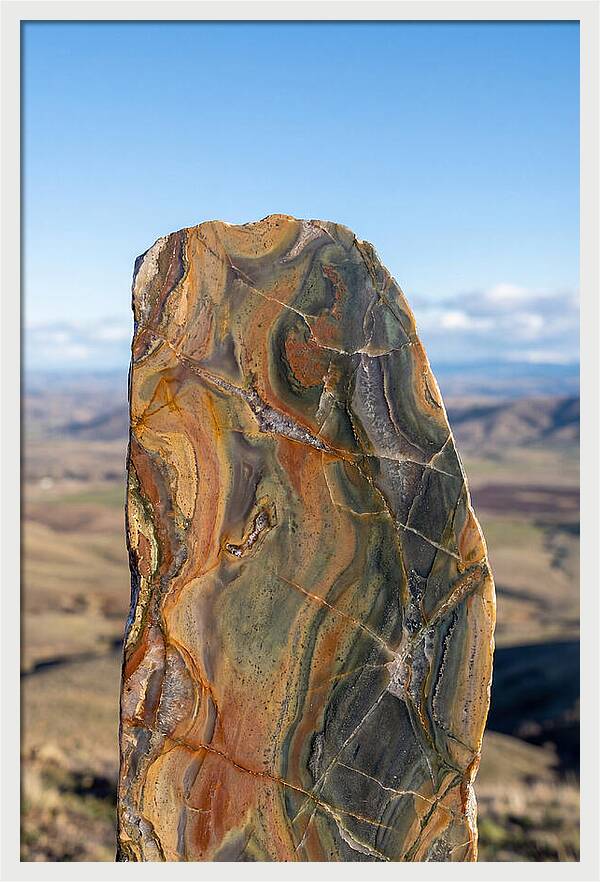 Polished Stone Cross Section