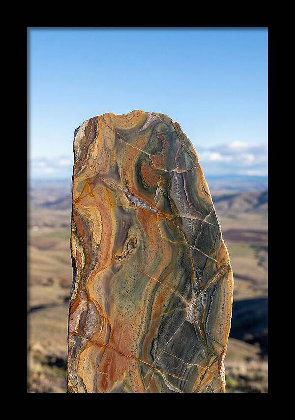 Polished Stone Cross Section
