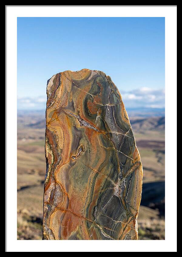 Polished Stone Cross Section