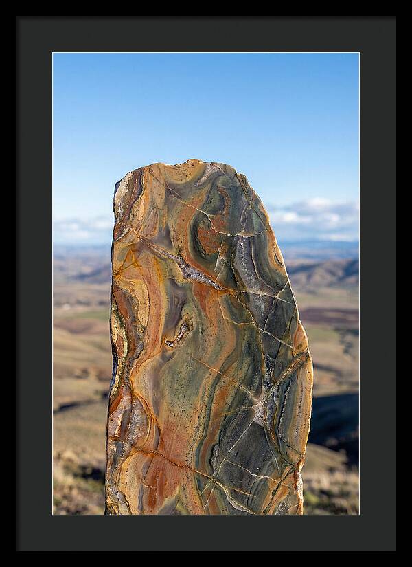 Polished Stone Cross Section
