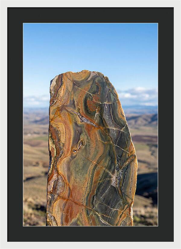 Polished Stone Cross Section
