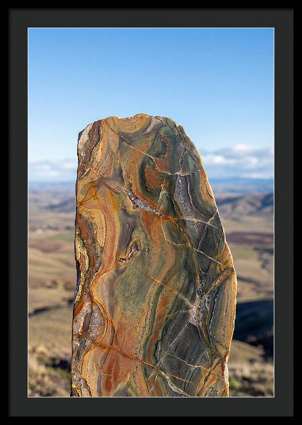 Polished Stone Cross Section
