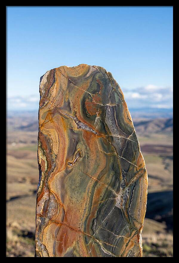 Polished Stone Cross Section