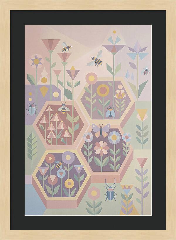 Pollinator Garden Alive With Insects