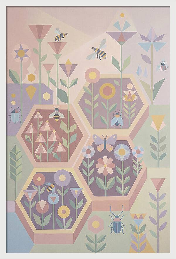 Pollinator Garden Alive With Insects
