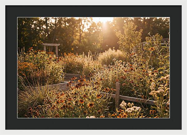 Pollinator Garden Alive With Insects