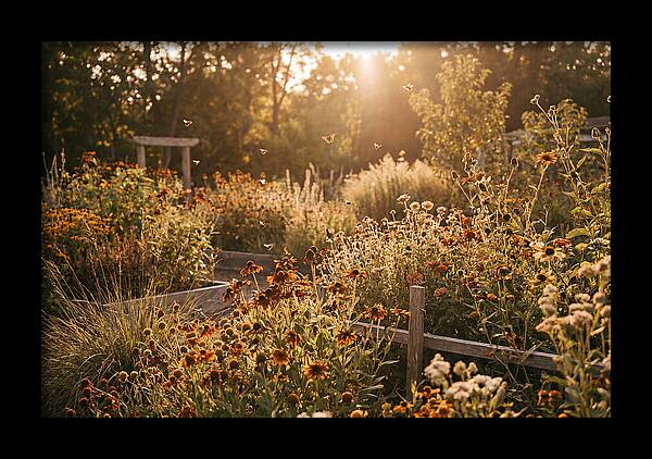 Pollinator Garden Alive With Insects
