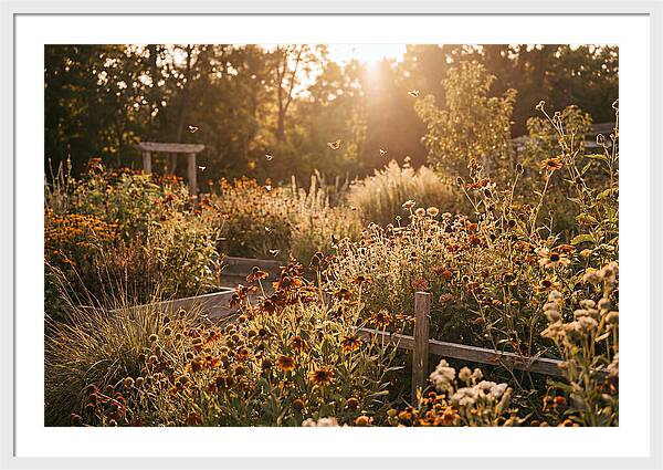 Pollinator Garden Alive With Insects