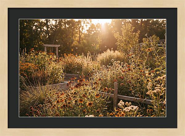 Pollinator Garden Alive With Insects