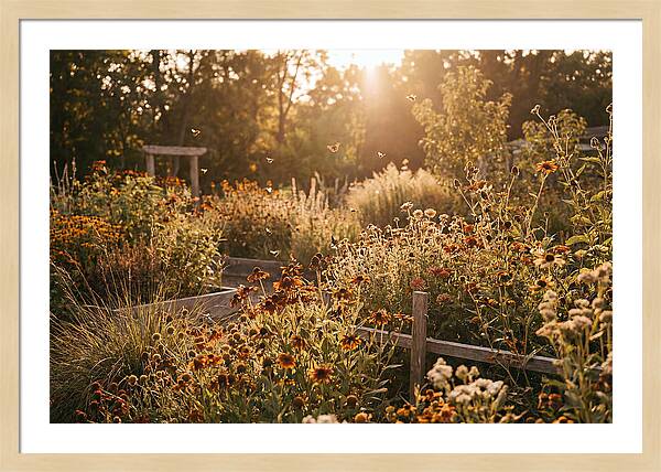 Pollinator Garden Alive With Insects