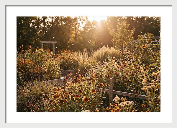 Pollinator Garden Alive With Insects