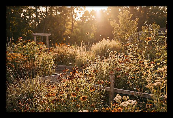 Pollinator Garden Alive With Insects