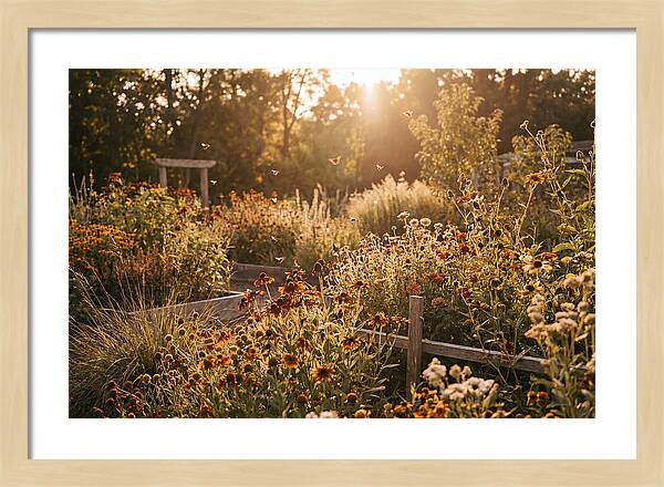 Pollinator Garden Alive With Insects
