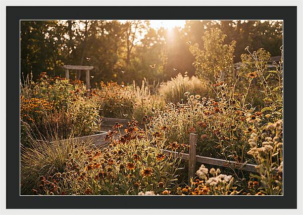 Pollinator Garden Alive With Insects