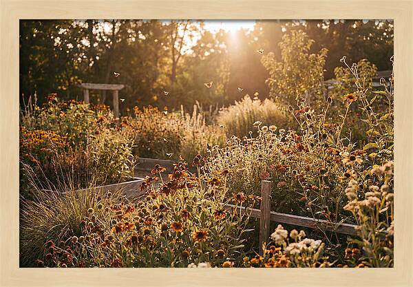 Pollinator Garden Alive With Insects