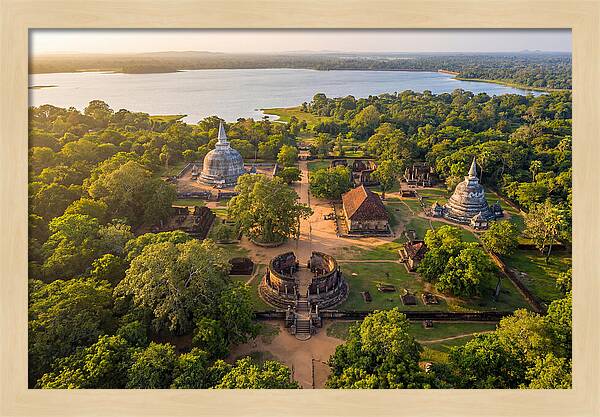 Polonnaruwa Ancient City From Above