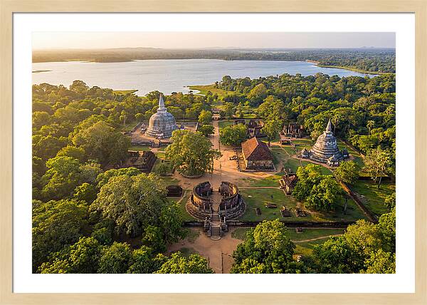 Polonnaruwa Ancient City From Above
