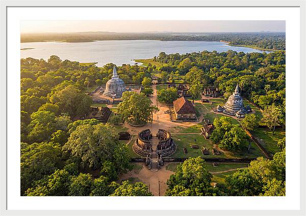 Polonnaruwa Ancient City From Above