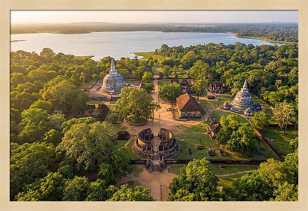 Polonnaruwa Ancient City From Above