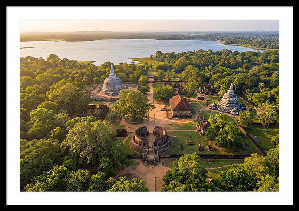 Polonnaruwa Ancient City From Above