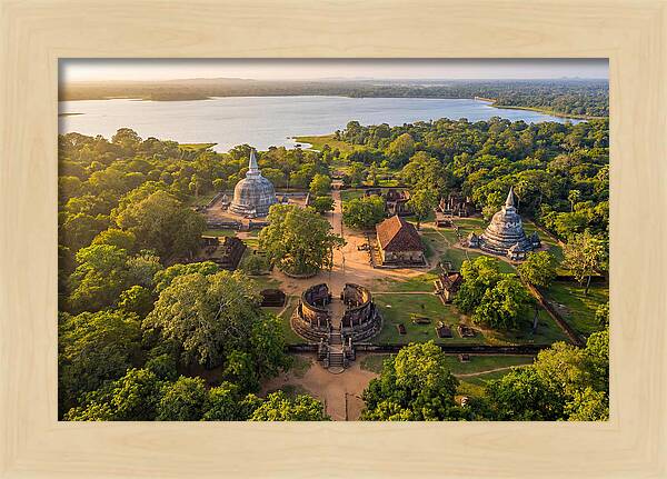 Polonnaruwa Ancient City From Above