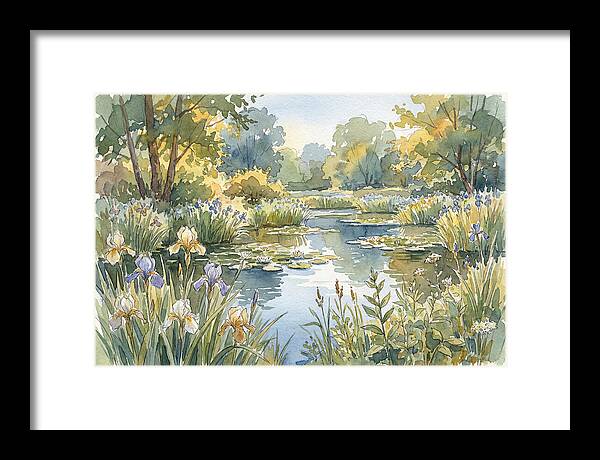 Pond Garden Serenity