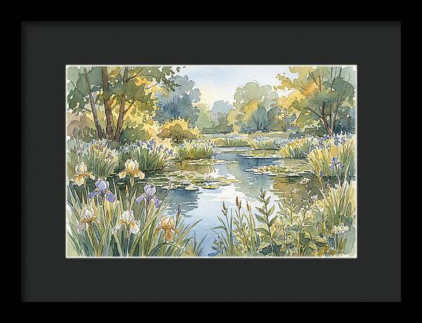Pond Garden Serenity
