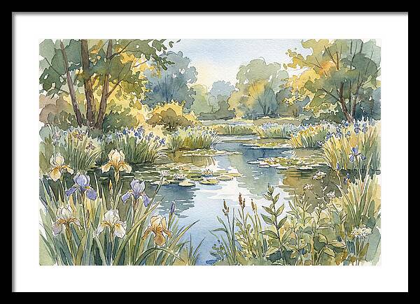Pond Garden Serenity