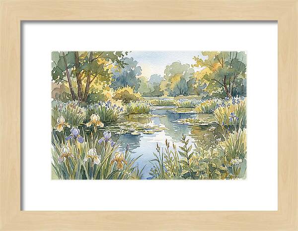 Pond Garden Serenity