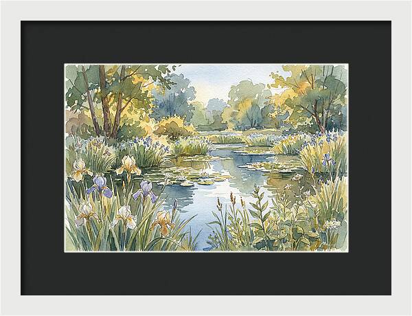 Pond Garden Serenity