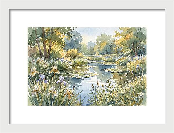 Pond Garden Serenity
